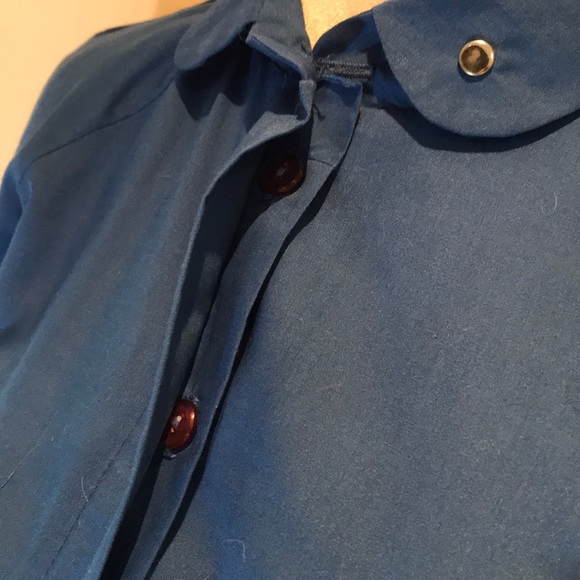 “ JUNIOR SCOPE” Vintage/ Retro Blue Dress. - Picture 7 of 16